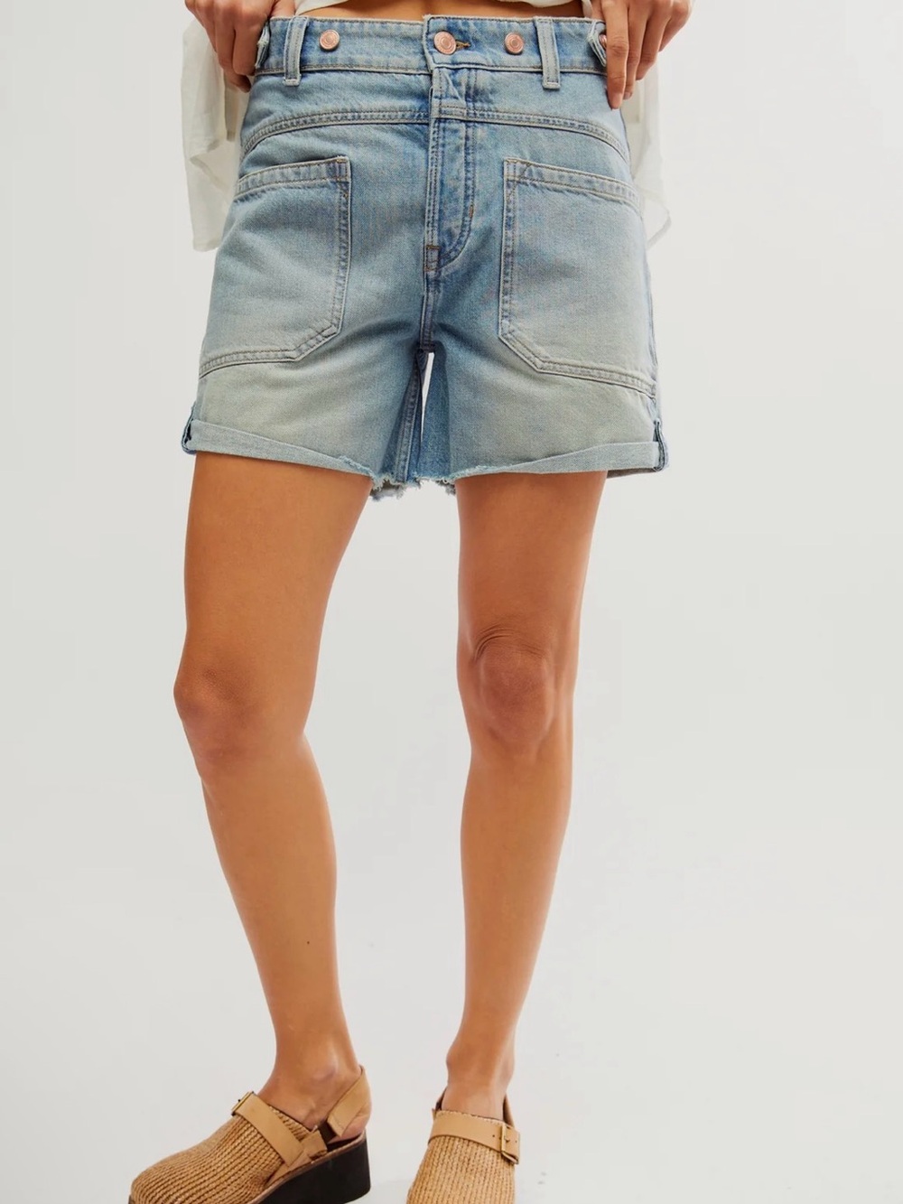 We The Free Palmer Denim Shorts 28